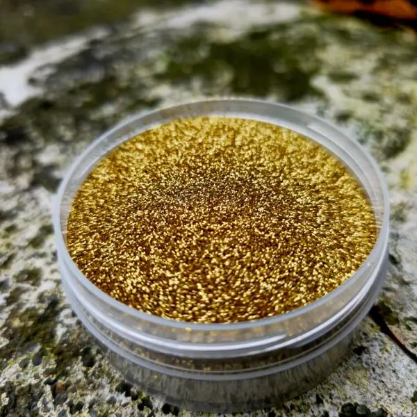 Brokat Złoty Ciemny 0,2 mm