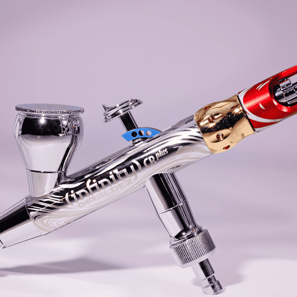 Aerograf H&S GIRALDEZ INFINITY 2in1 0,2mm + 0,4mm - Image 3